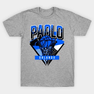 Paolo Retro Orlando Basketball Throwback T-Shirt